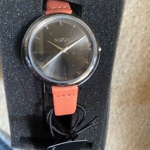 Nixon Women's Bracelet Watch with Orange Strap